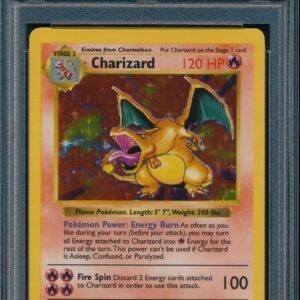 PSA 9 Charizard Holo Card